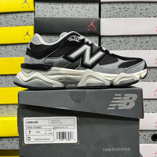 NEW BALANCE 9060 BLACK GREY SNEAKERS