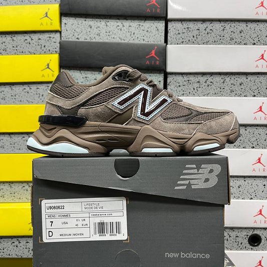 NEW BALANCE 9060 BROWN SNEAKERS