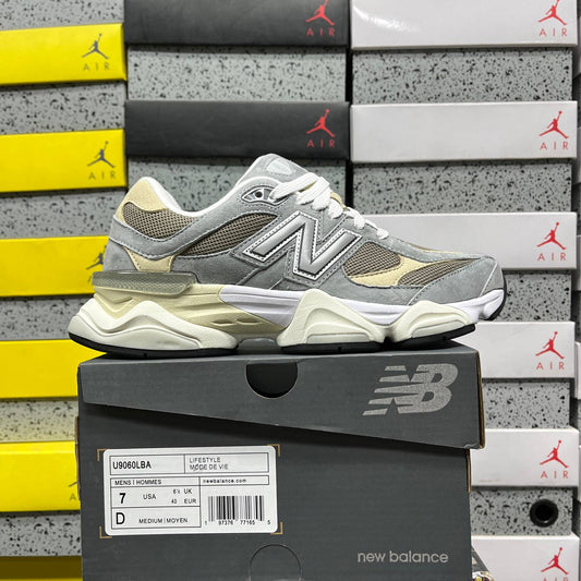 NEW BALANCE 9060 GREY BEIGE SNEAKERS