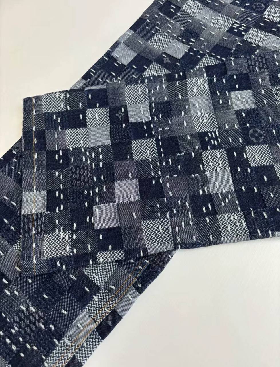 LOUIS VUITTON LV DAMIER DENIM SKATE JEANS