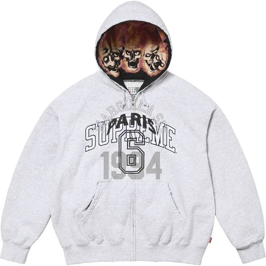 SUPREME MM6 MAISON MARGIELA ZIP UP HOODIE