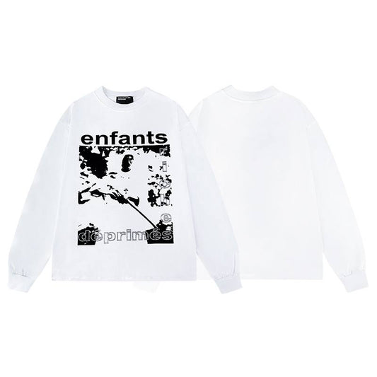 ENFANTS RICHES DEPRIMES ERD NUN/GUN LONG SLEEVE HOODIE
