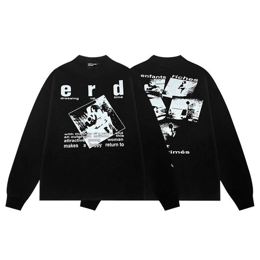 ENFANTS RICHES DEPRIMES ERD SCHOOL DAYS LONG SLEEVE HOODIE