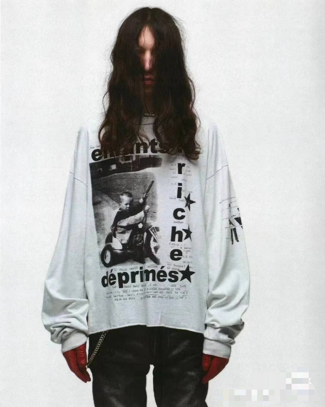 ENFANTS RICHES DEPRIMES ERD MY UNDERGROUND LONG SLEEVE HOODIE