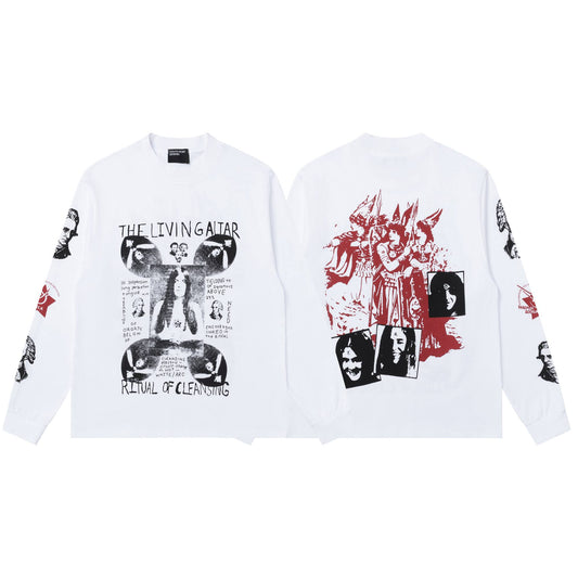 ENFANTS RICHES DEPRIMES ERD THE LIVING ALTAR LONG SLEEVE HOODIE