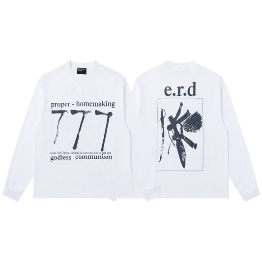 ENFANTS RICHES DEPRIMES ERD 777 LONG SLEEVE HOODIE