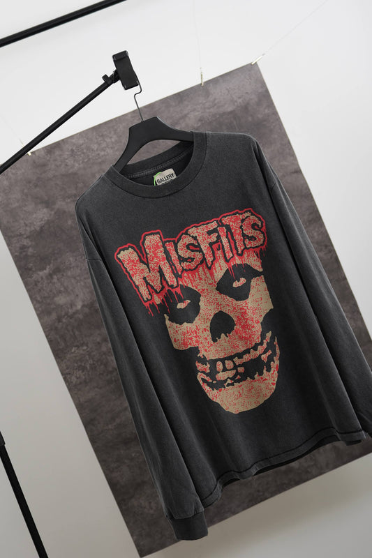 GALLERY DEPT MISFITS LONG SLEEVE HOODIE