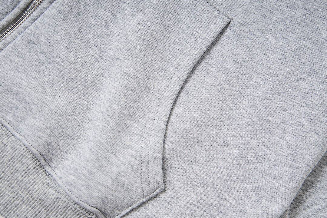 MAISON MARGIELA PARIS MM6 LOGO ZIP UP HOODIE