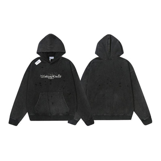 MAISON MARGIELA TOMMY CASH DESTROYED HOODIE