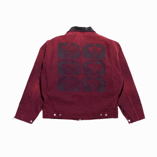 AW24 ENFANTS RICHES DEPRIMES ERD FACES BLANKET LINED WORK JACKET