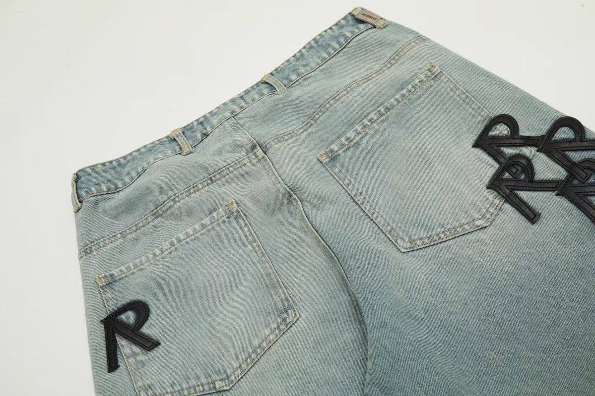 REPRESENT INITIAL BAGGY DENIM