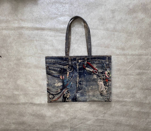 ACNE STUDIOS PRINTED TOTE BAG