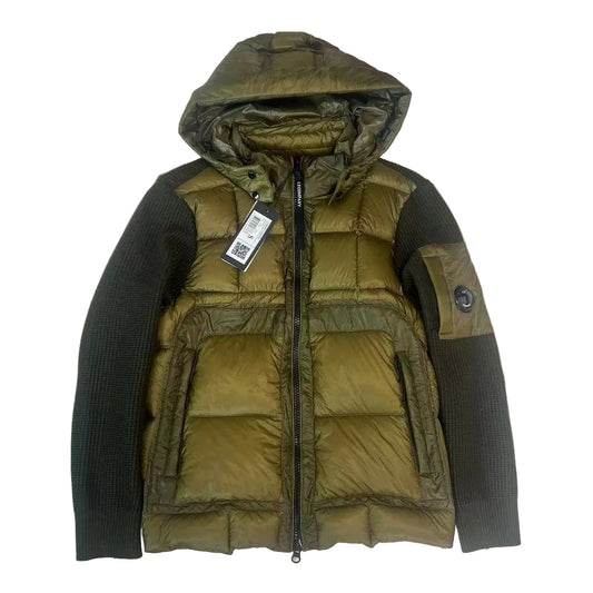 C. P COMPANY D.D SHELL DOWN WHITE JACKET