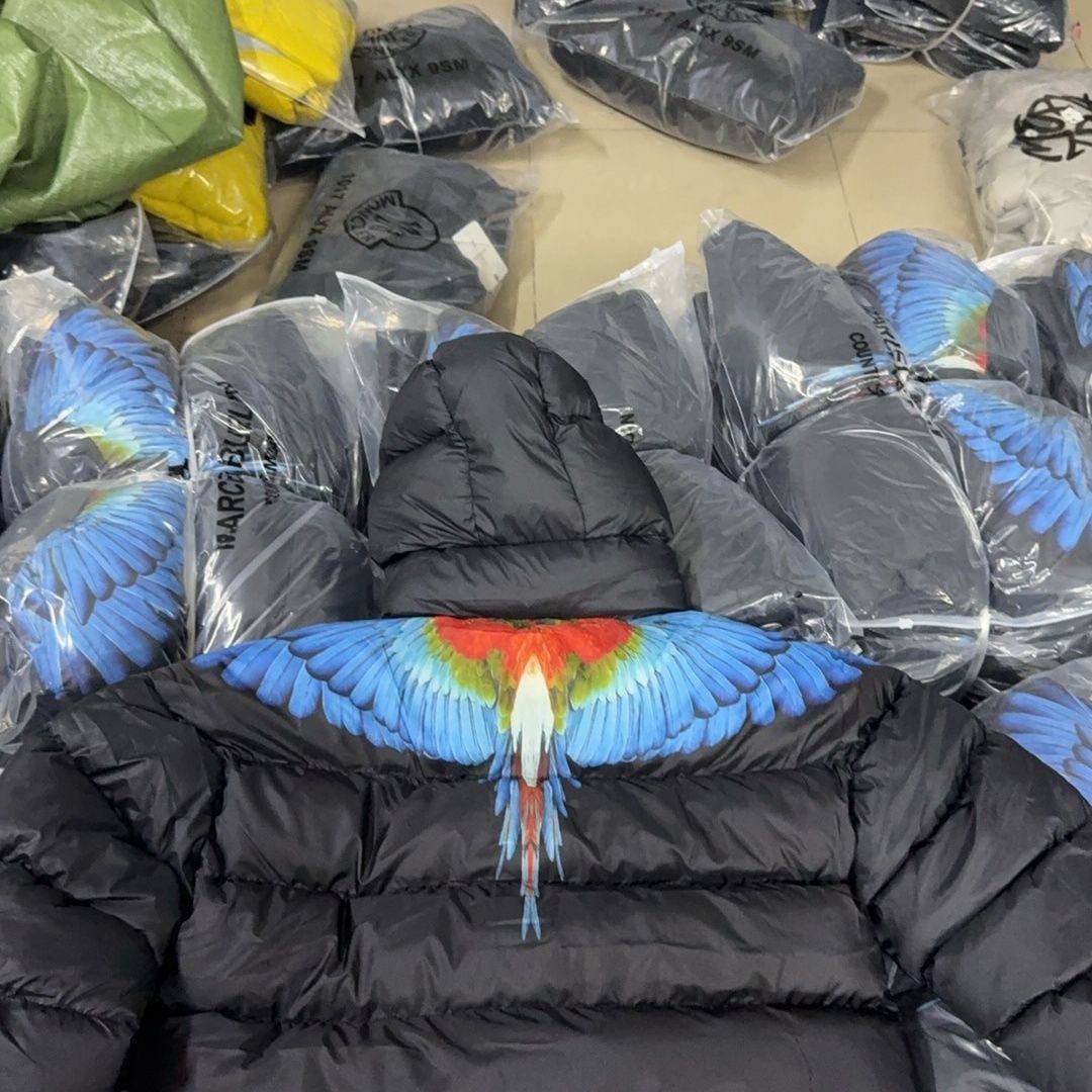 MARCELO BURLON PUFFER JACKET