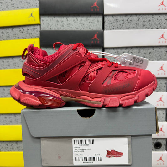 BALENCIAGA TRACK 1.0 RED SNEAKERS