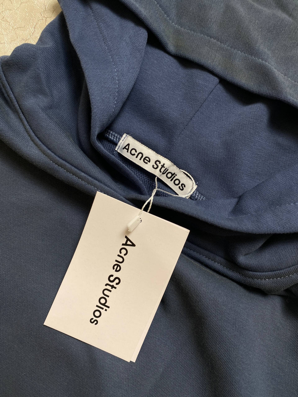 ACNE STUDIOS 1996 STOCKHOLM DARK BLUE HOODIE