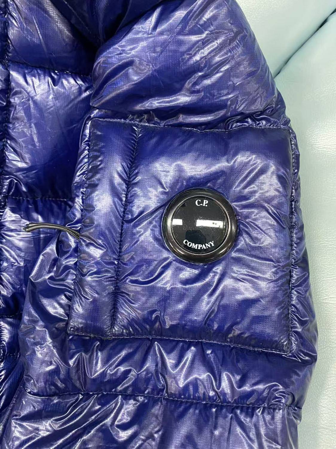 C.P. COMPANY D.D. SHELL HOODED DOWN JACKET