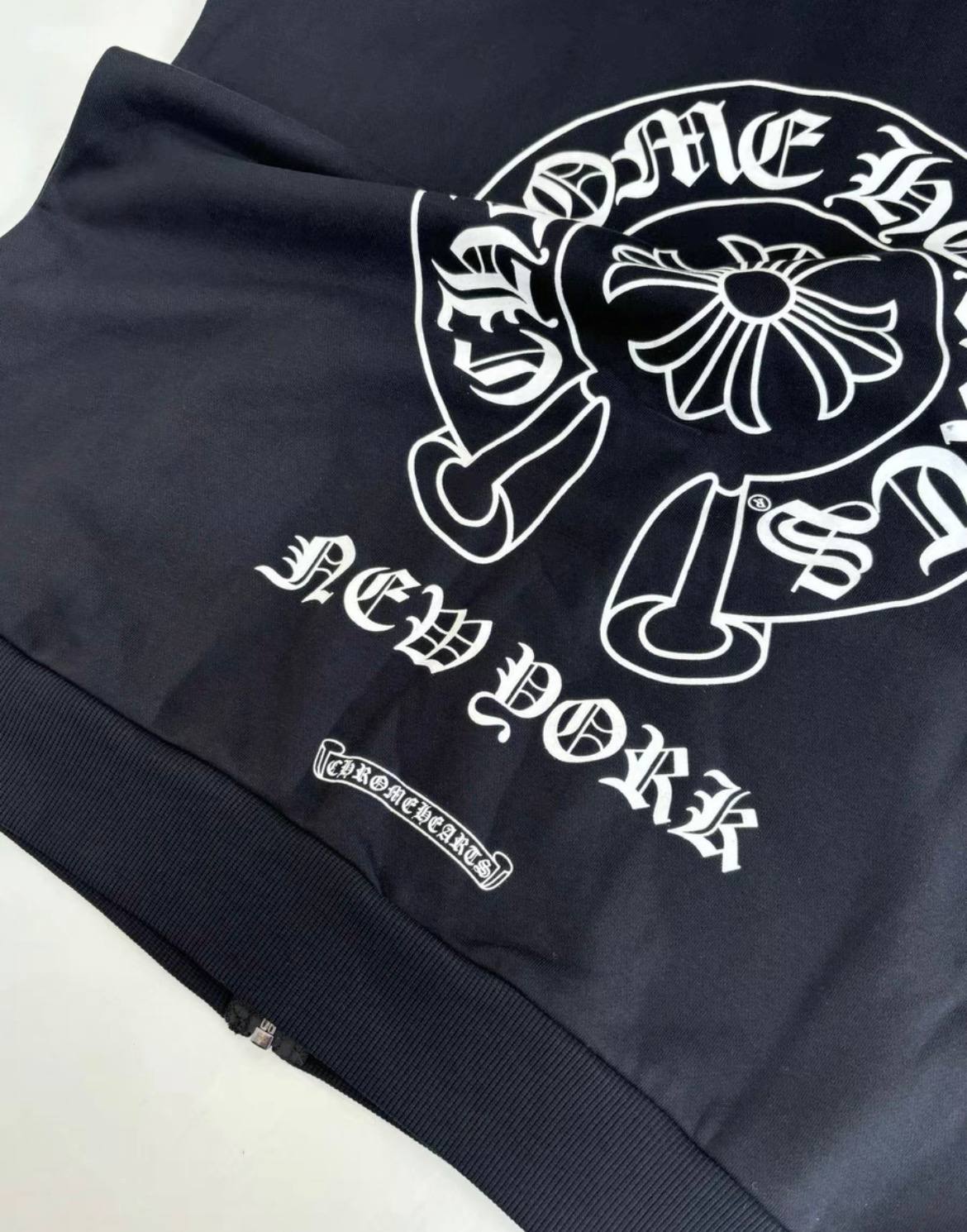 CHROME HEARTS ZIP-HOODIE