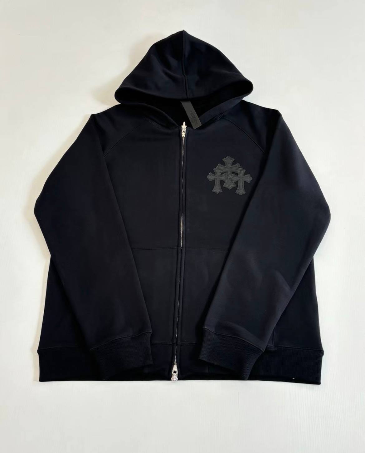 CHROME HEARTS ZIP-HOODIE