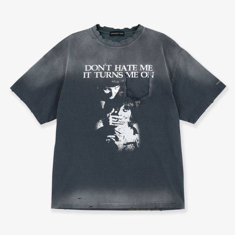 PROJECT G/R GR GRAILZ ARCHIVE BLACK T-SHIRT