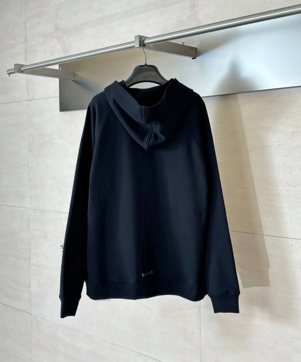 CHROME HEARTS ZIP-HOODIE
