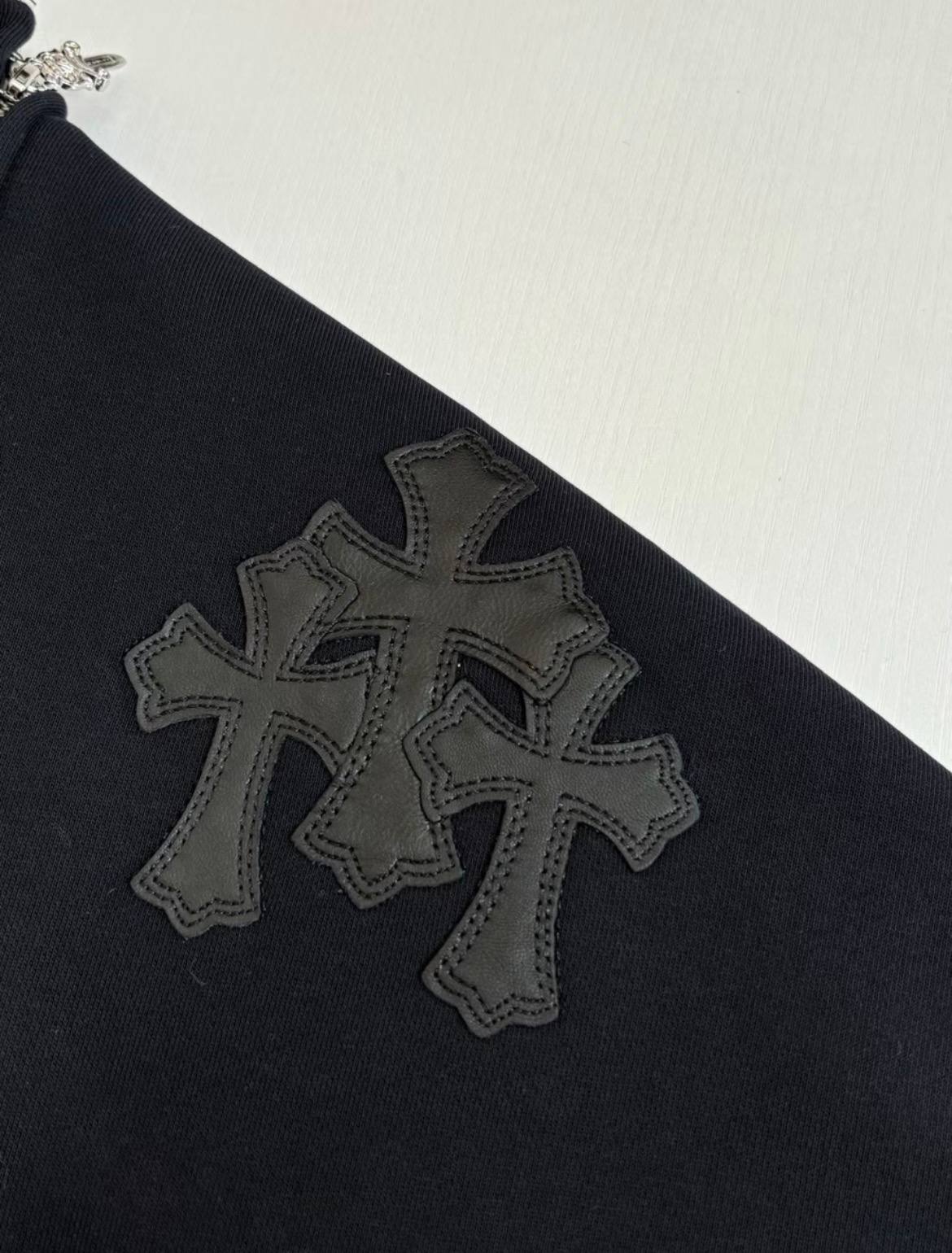 CHROME HEARTS ZIP-HOODIE