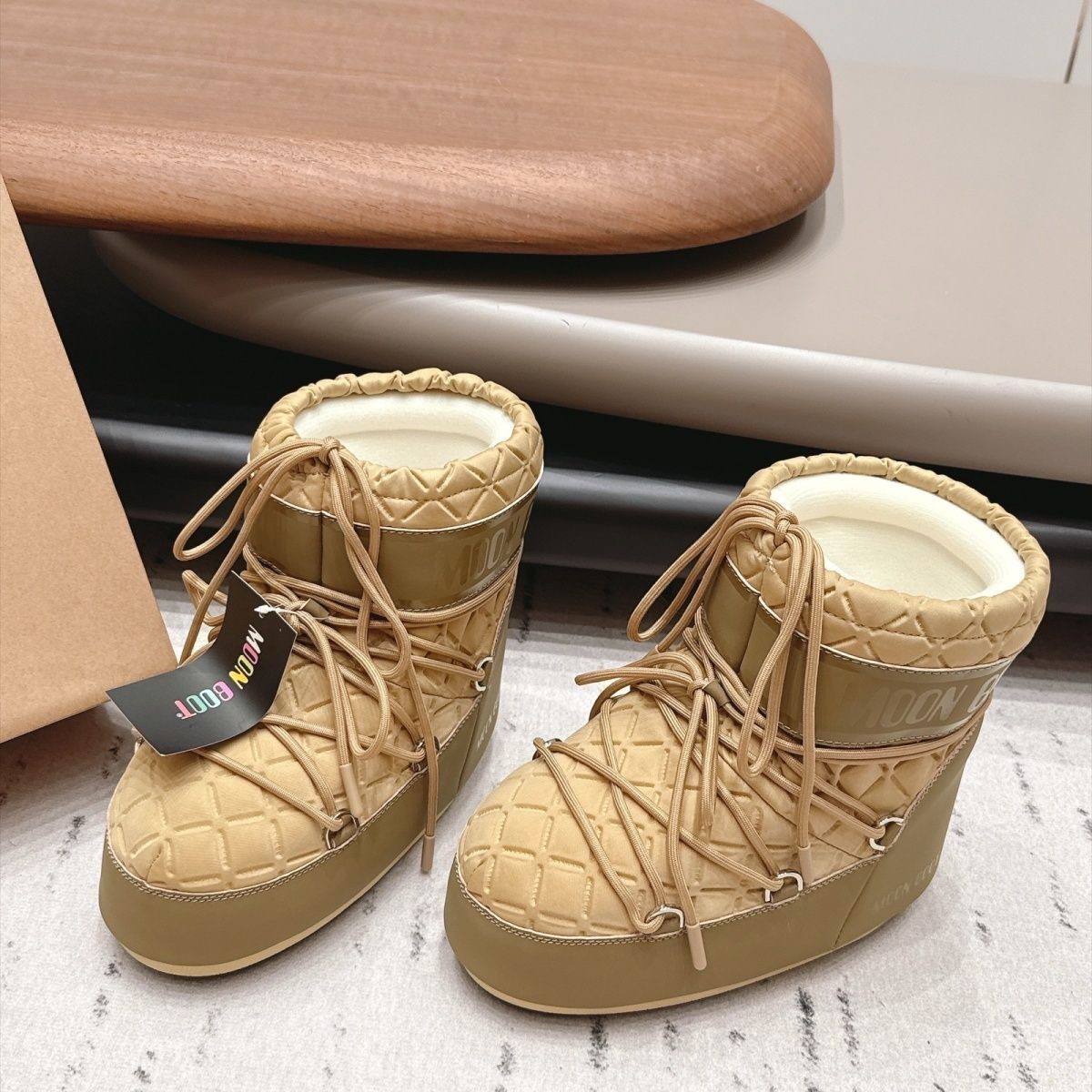 MOON BOOT MB ICON LOW GLANCE SNEAKERS