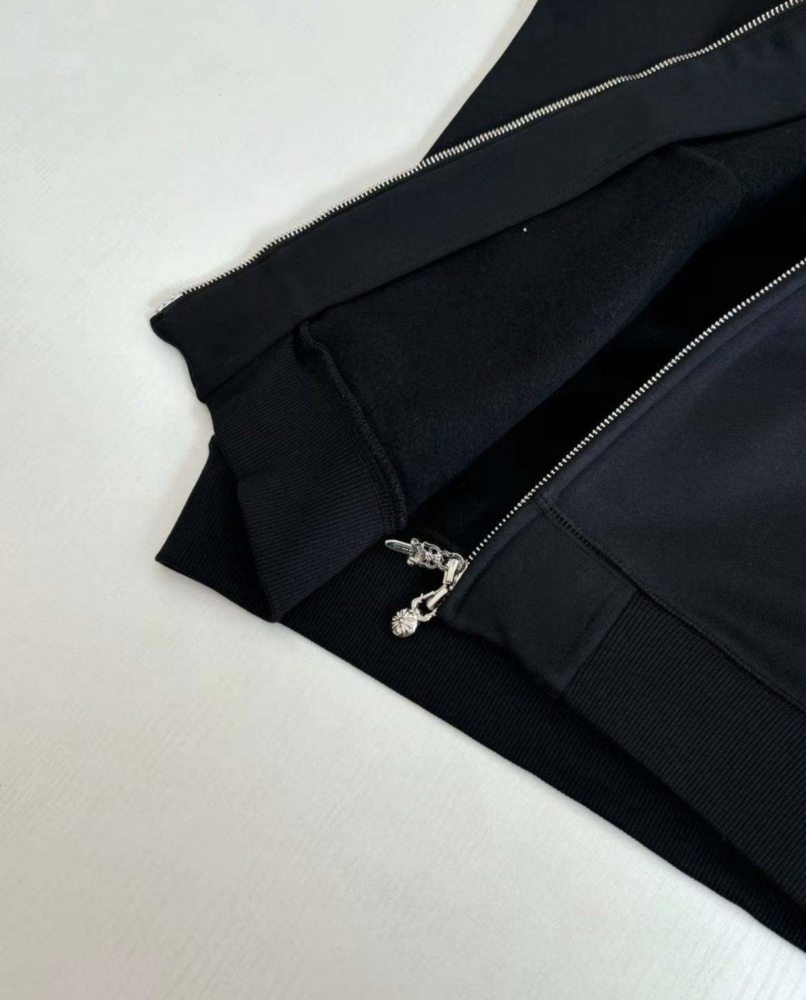 CHROME HEARTS ZIP-HOODIE