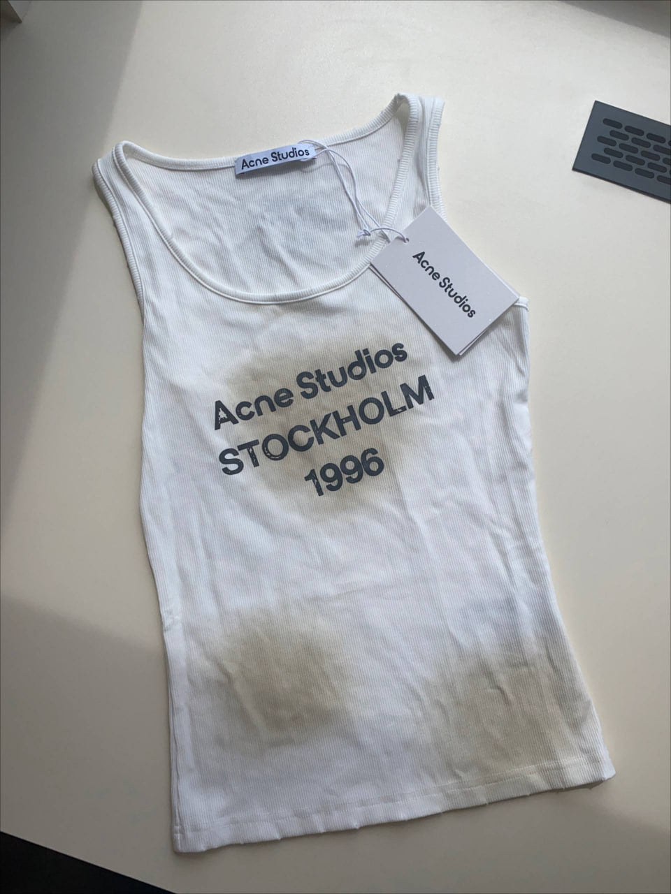 ACNE STUDIOS sleeveless T-shirt