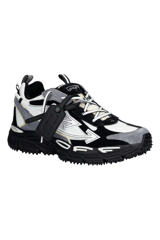 OFF WHITE BE RIGHT BACK LIGHT GREY SNEAKERS