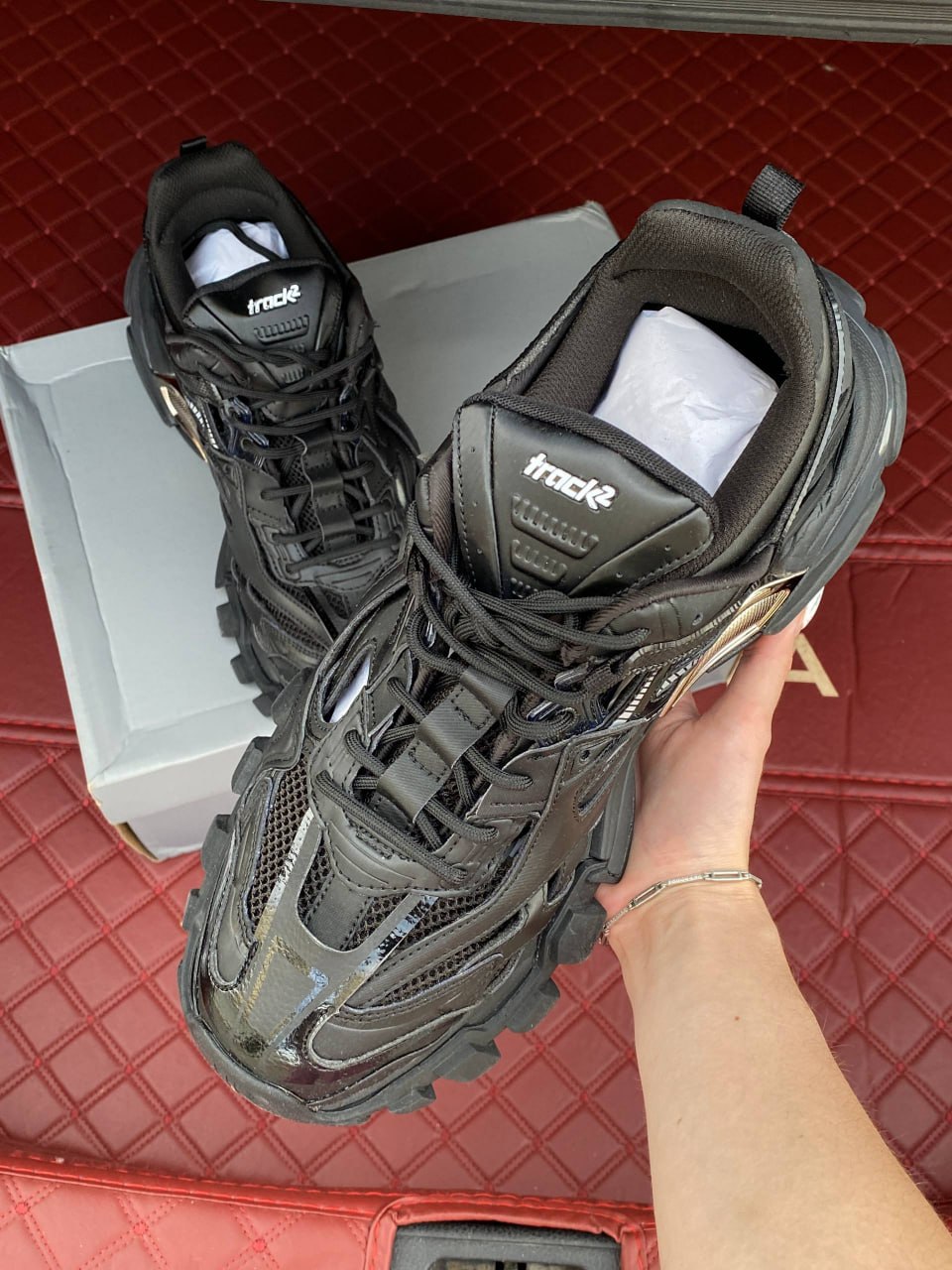 BALENCIAGA TRACK 2 BLACK
