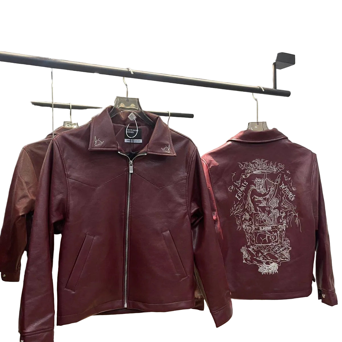 ENFANTS RICHES DEPRIMES JACKET RED