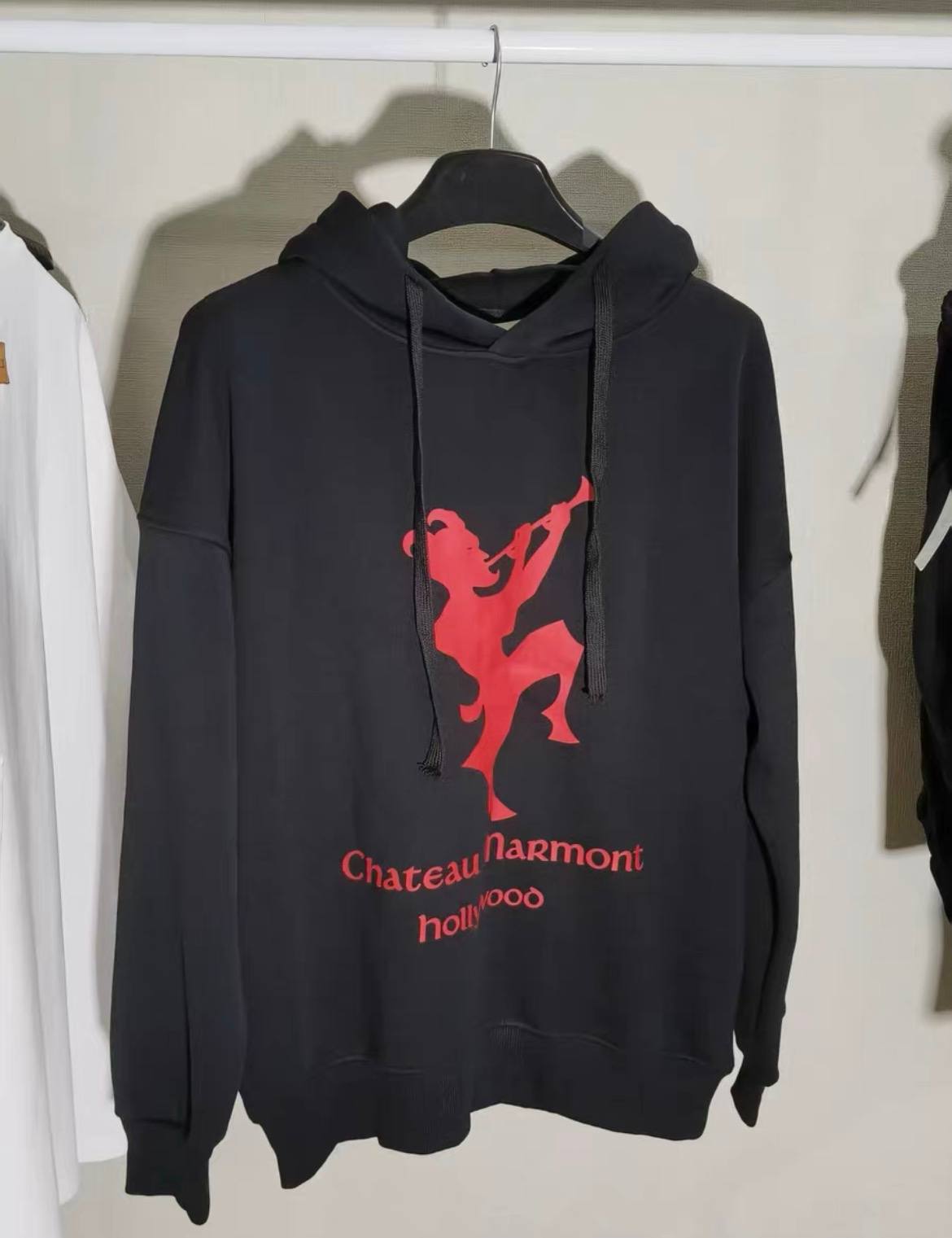 GUCCI CHATEAU MARMONT BLACK HOODIE