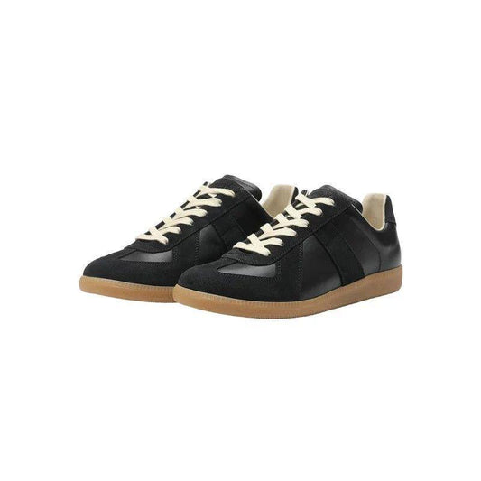 MAISON MARGIELA REPLICA BLACK SNEAKERS