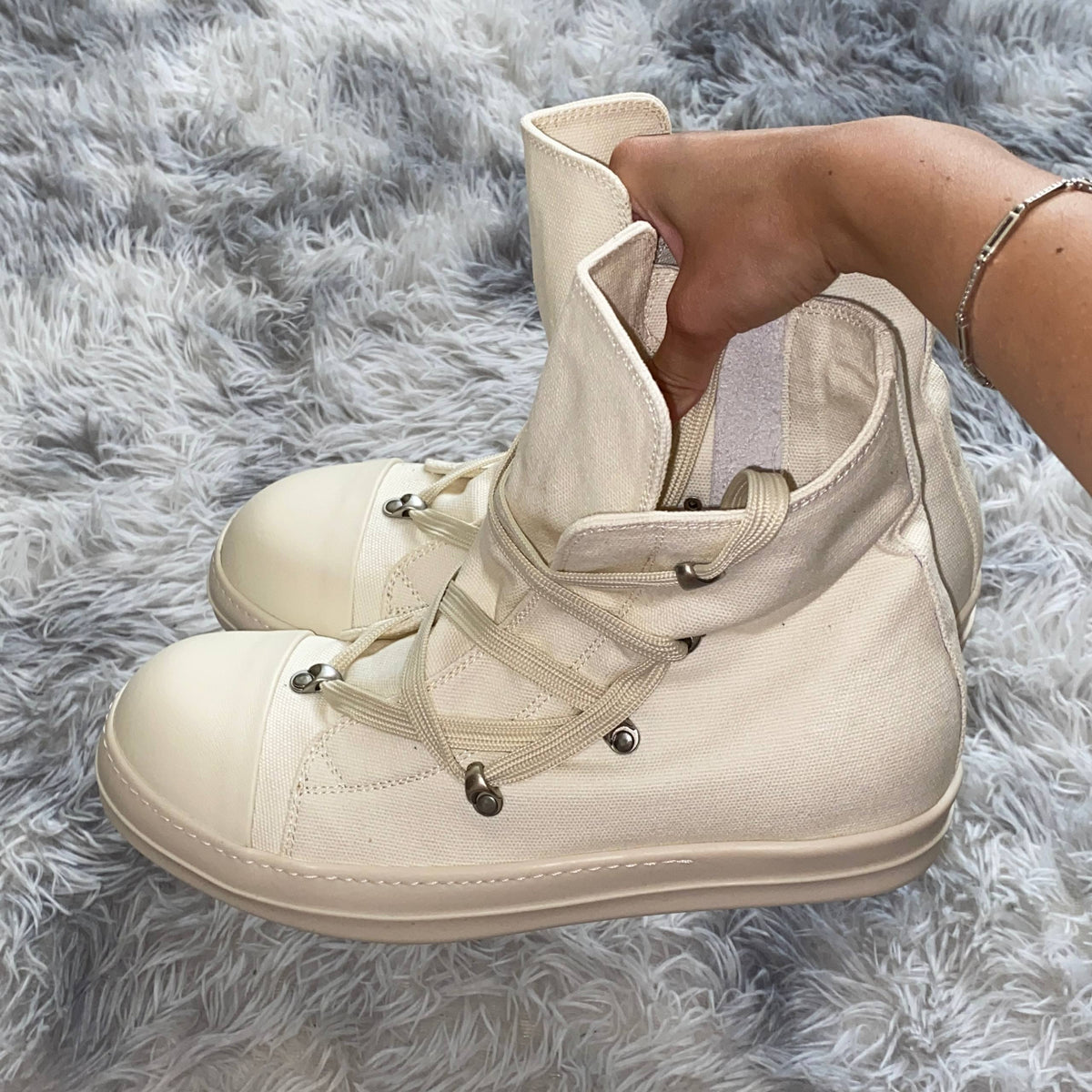 RICK OWENS HEXAGRAM SNEAKERS