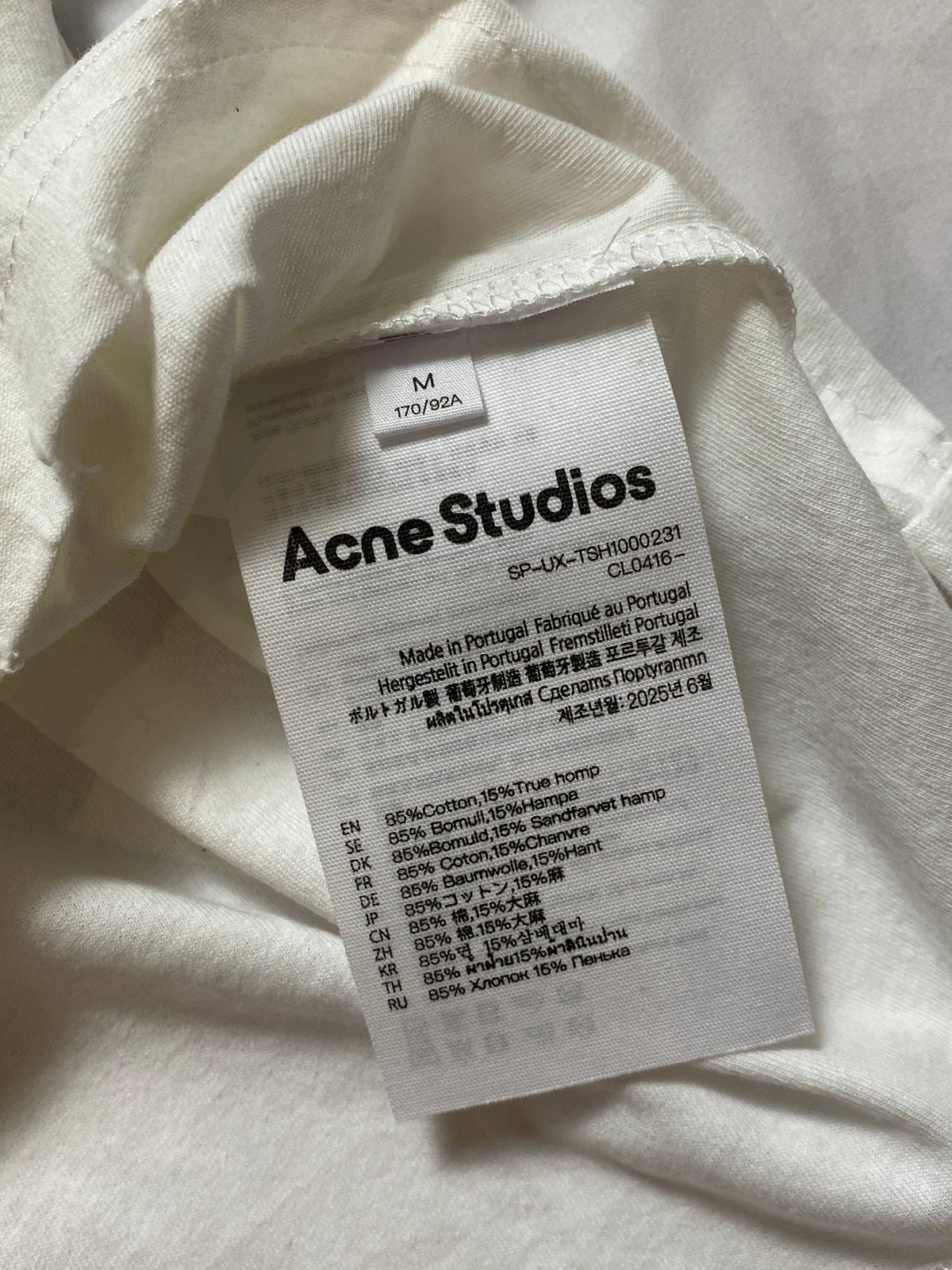 ACNE STUDIOS LONGSLEEVE