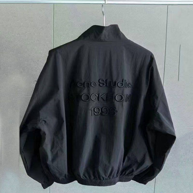 ACNE STUDIOS LOGO ZIPPER JACKET