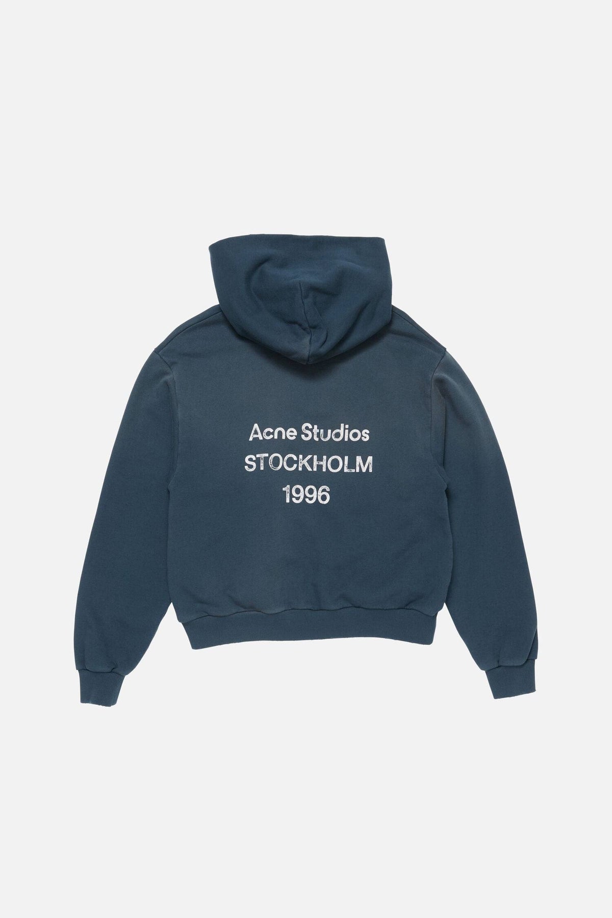 ACNE STUDIOS 1996 STOCKHOLM DARK BLUE HOODIE