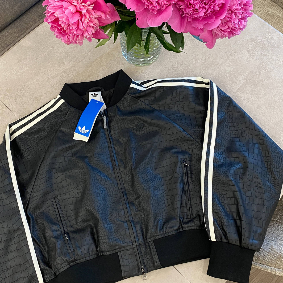 ADIDAS SST PLEATHER JACKET