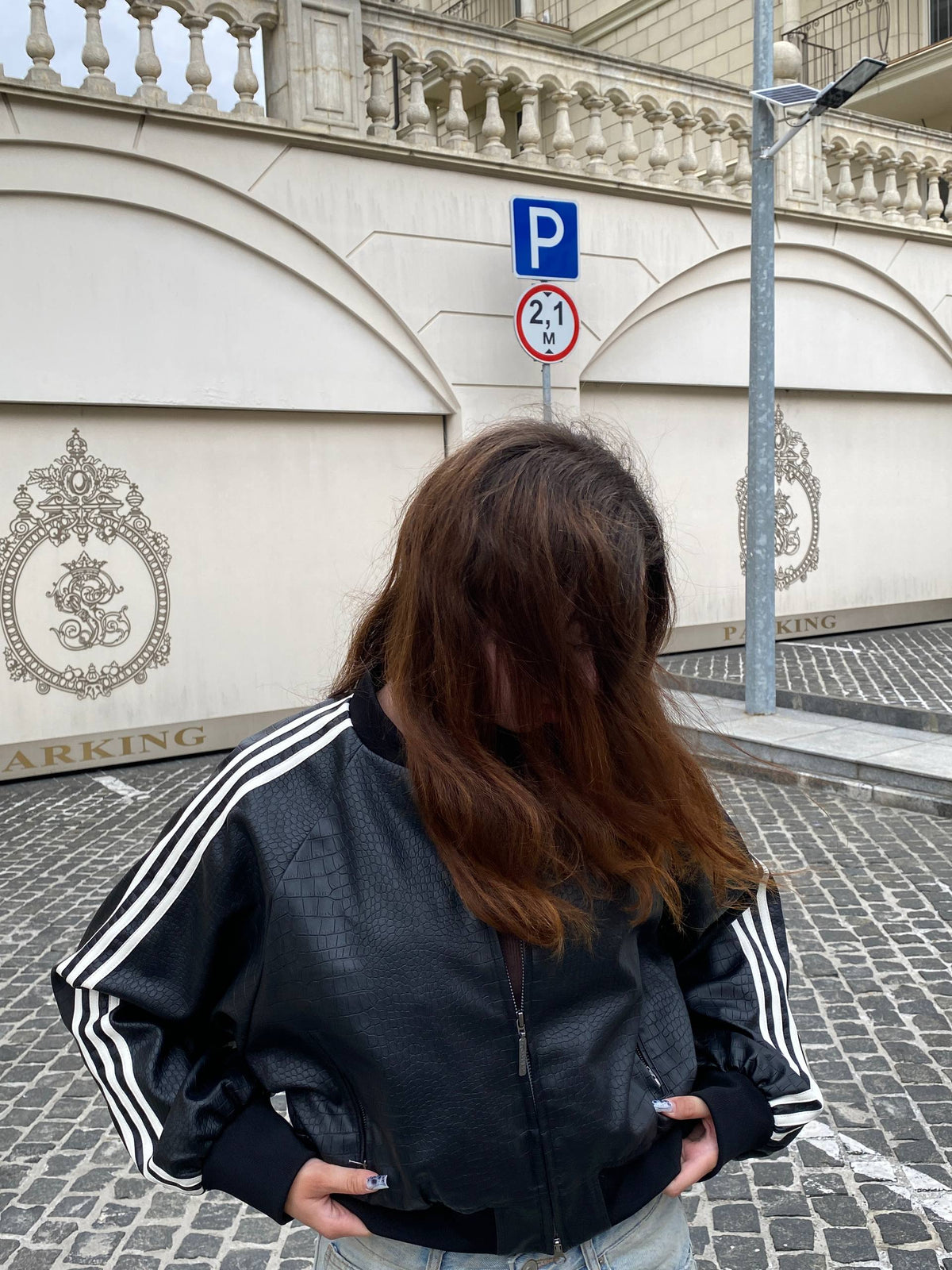 ADIDAS SST PLEATHER JACKET