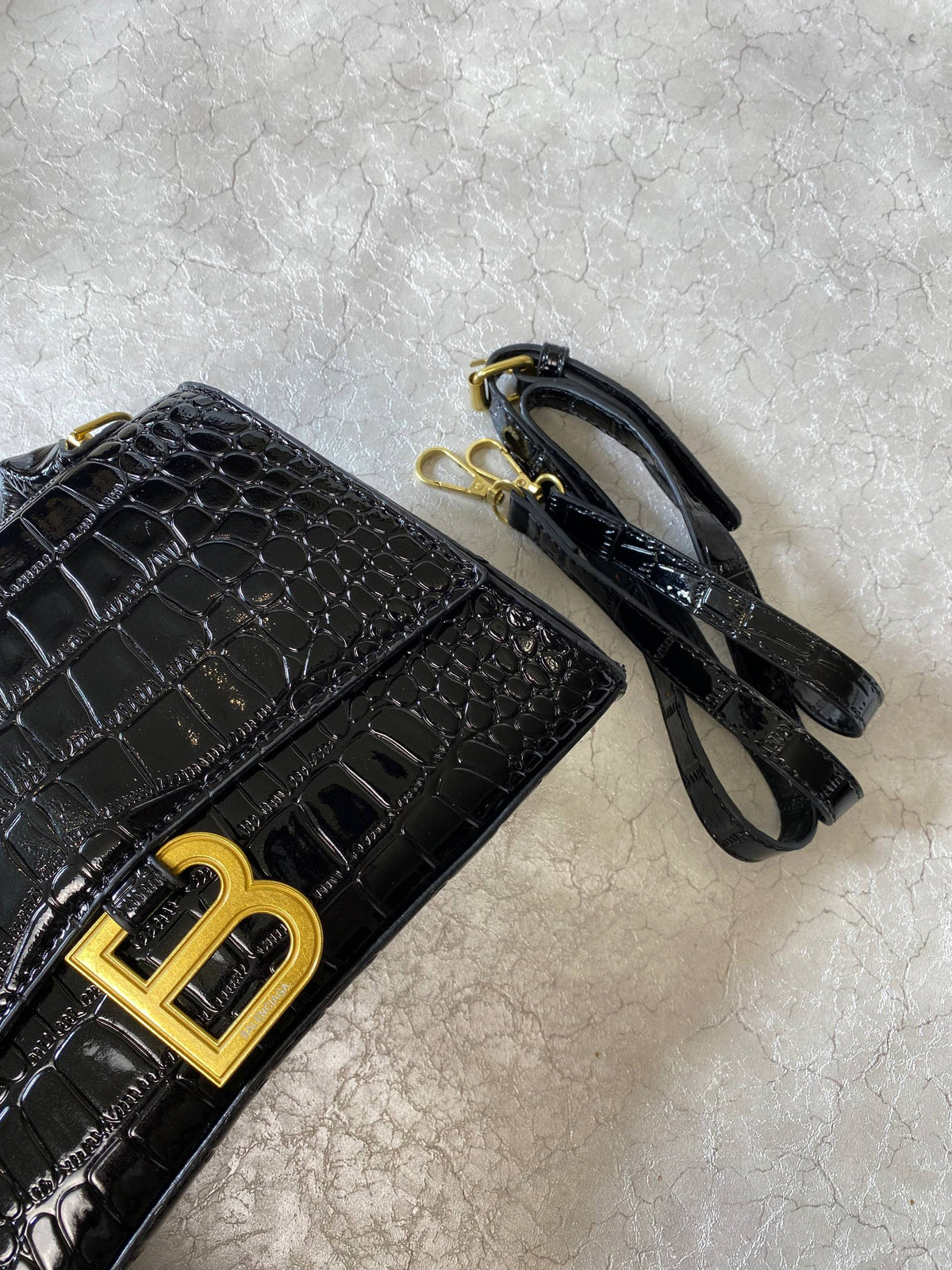 BALENCIAGA HOURGLASS SMALL BAG