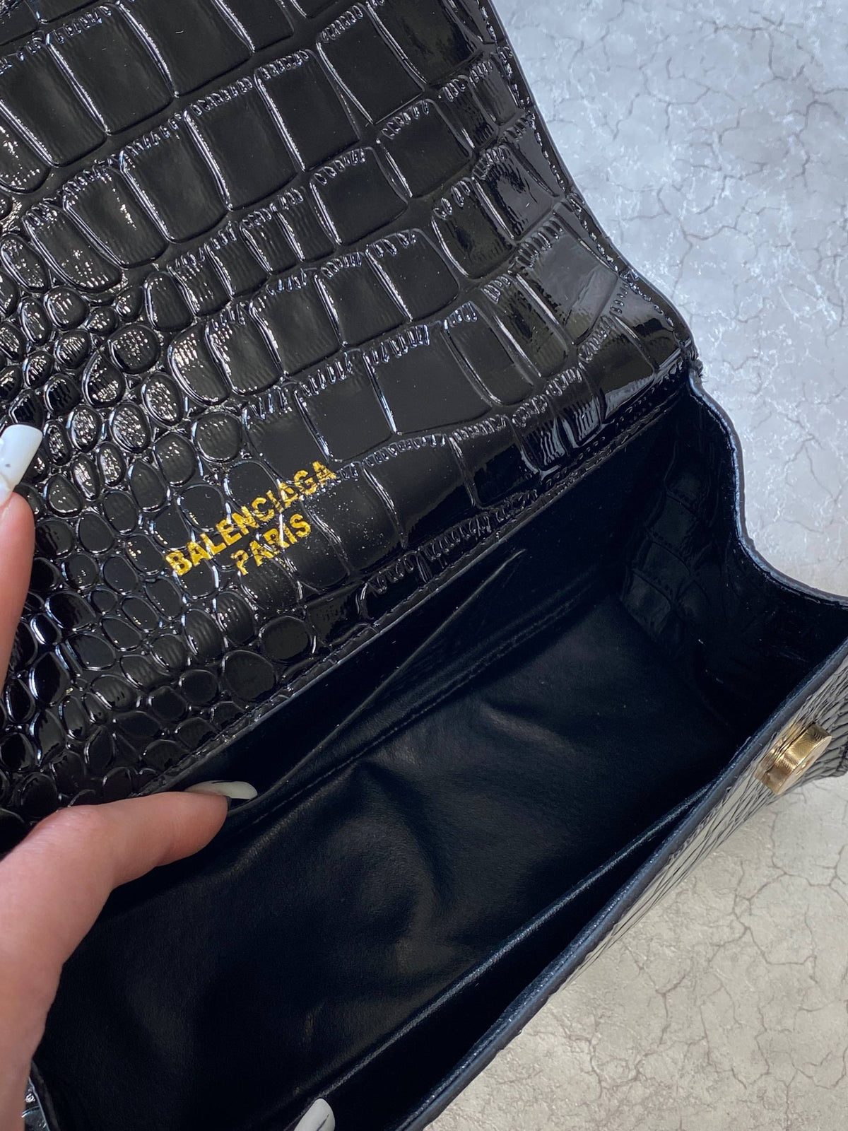 BALENCIAGA HOURGLASS SMALL BAG