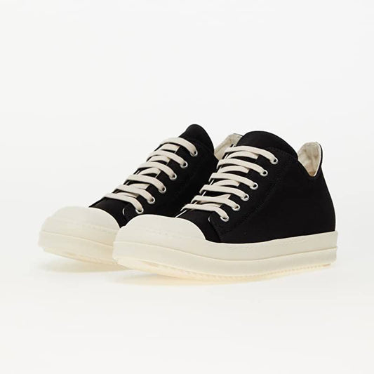 RICK OWENS DRKSHDW DENIM LOW SNEAKERS
