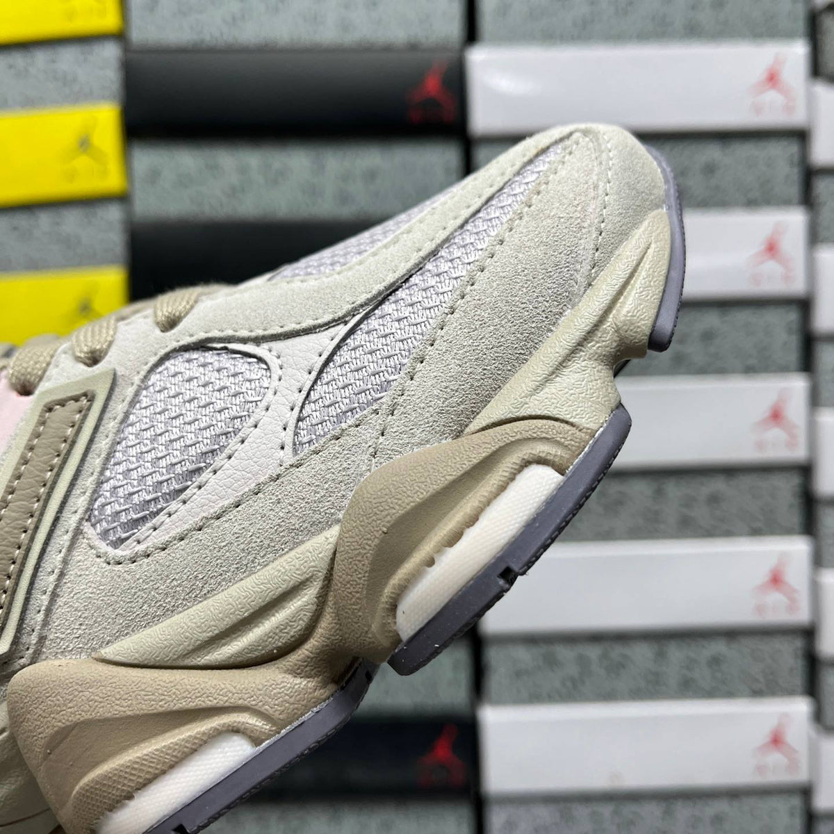 NEW BALANCE 9060 BEIGE SNEAKERS