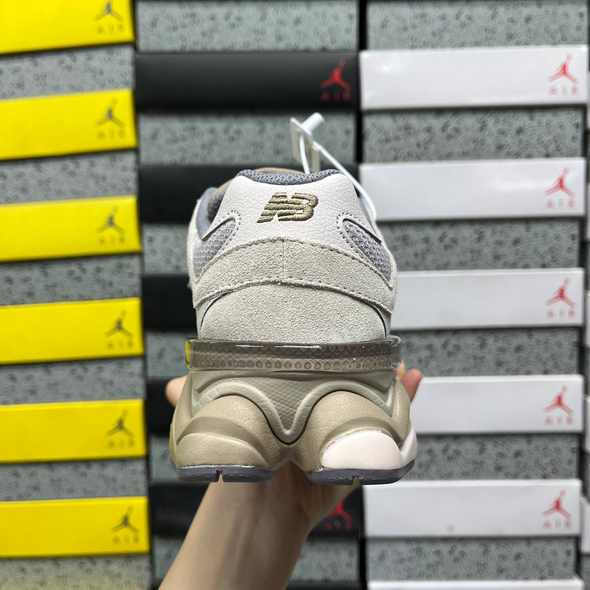 NEW BALANCE 9060 BEIGE SNEAKERS