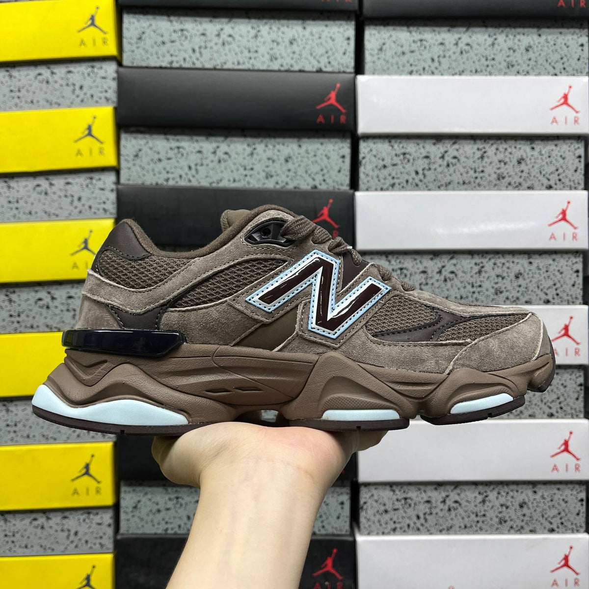 NEW BALANCE 9060 BROWN SNEAKERS