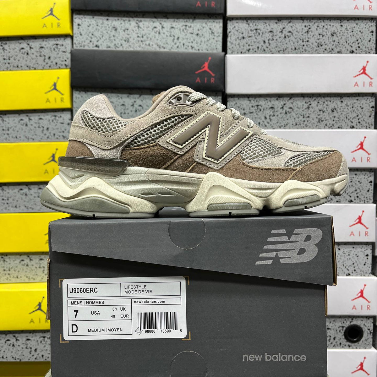 NEW BALANCE 9060 BROWN SNEAKERS