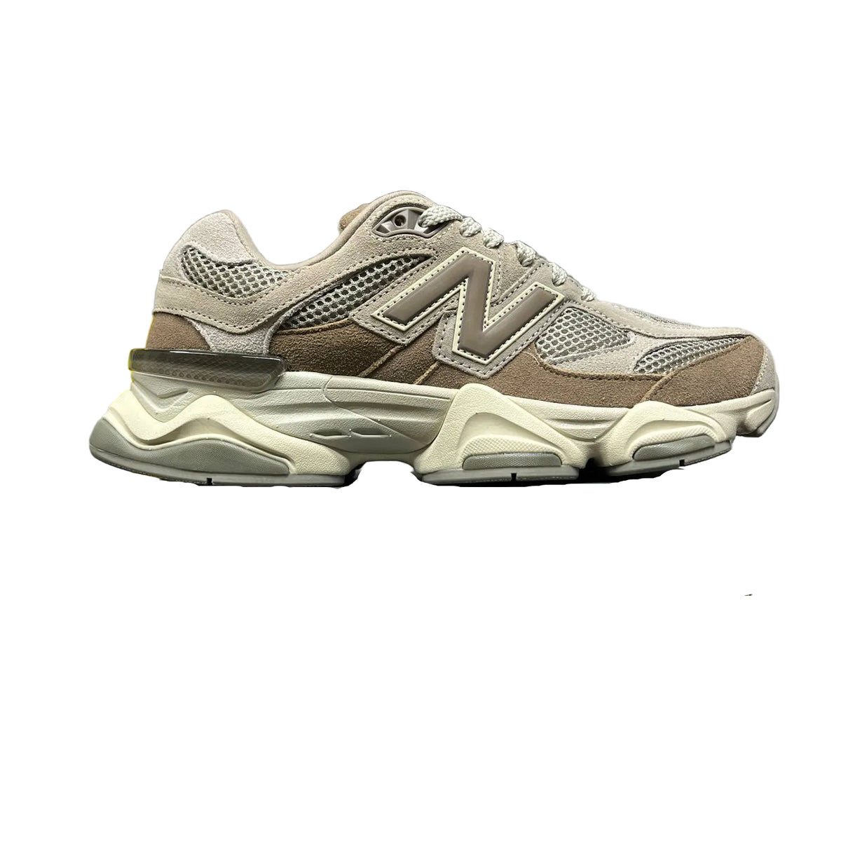 NEW BALANCE 9060 BROWN SNEAKERS