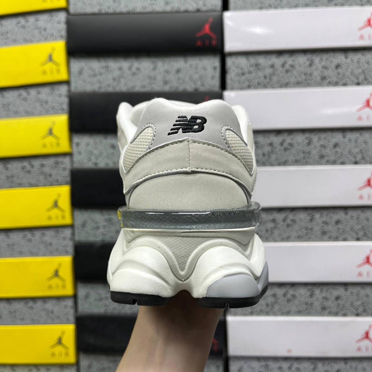NEW BALANCE 9060 BEIGE SNEAKERS