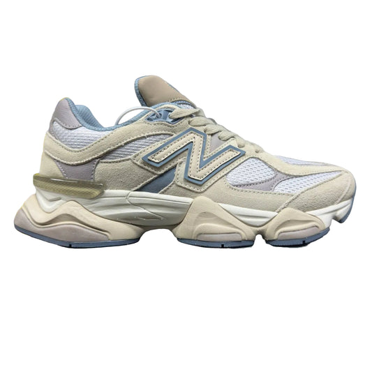 NEW BALANCE 9060 BEIGE BLUE SNEAKERS